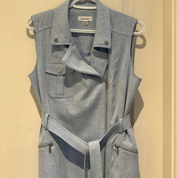 Nwot. Calvin Klein zipper dress - Picture 4 of 5